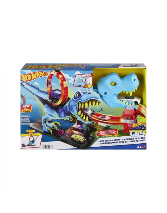 Hot Wheels Dinozor ile Mücadele Oyun Seti HKX42