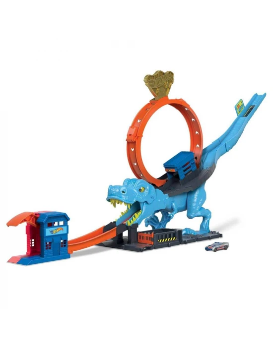 Hot Wheels Dinozor ile Mücadele Oyun Seti HKX42