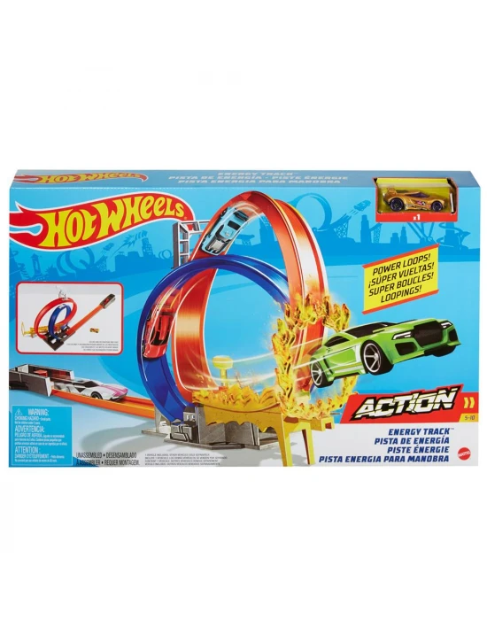 Hot Wheels Enerji Pisti Yarış Seti