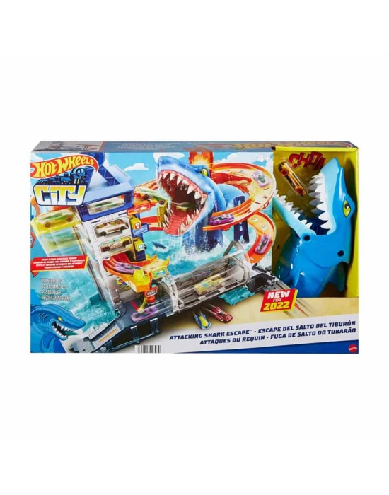 Hot Wheels Köpek Balığından Kaçış Oyun Seti HDP06