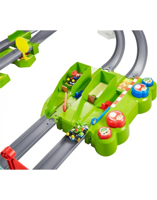 Hot Wheels Mario Kart Motorlu Çılgın Dönüş Parkuru Yarış Seti