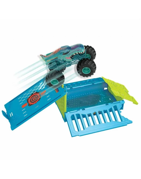 Hot Wheels Monster Trucks Mega-Wrexin Çarpışma Kafesi HNC29