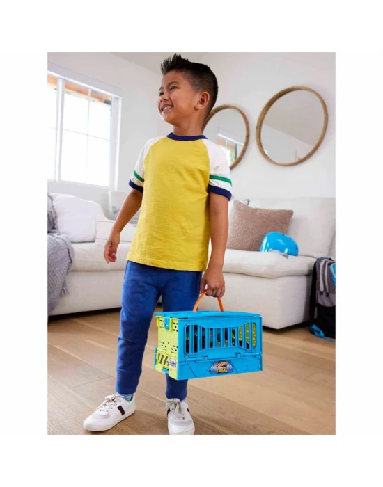 Hot Wheels Monster Trucks Mega-Wrexin Çarpışma Kafesi HNC29