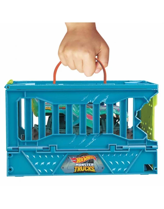 Hot Wheels Monster Trucks Mega-Wrexin Çarpışma Kafesi HNC29
