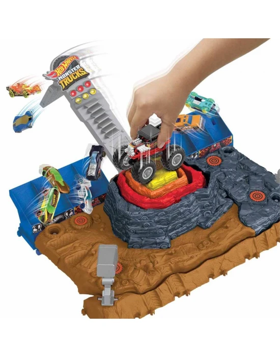 Hot Wheels Monster Trucks Muhteşem Çarpışma Arenası Oyun Seti HNB