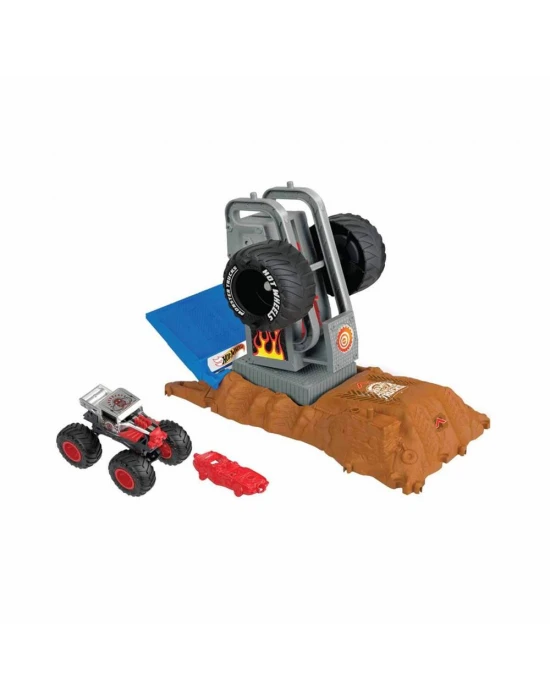 Hot Wheels Monster Trucks Tekerlek Alanında Güç Mücadelesi Oyun S