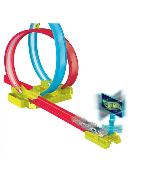 Hot Wheels Neon Speeders Lazer Akrobasi Rampası HPC05