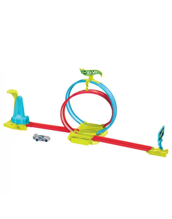 Hot Wheels Neon Speeders Lazer Akrobasi Rampası HPC05