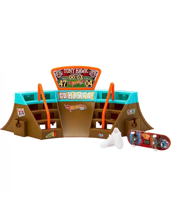 Hot Wheels Stadyum Kaykay Parkı Oyun Seti