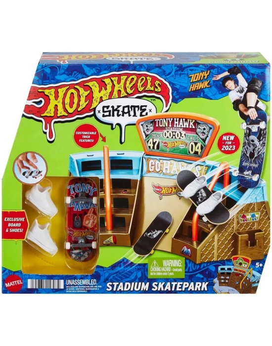 Hot Wheels Stadyum Kaykay Parkı Oyun Seti