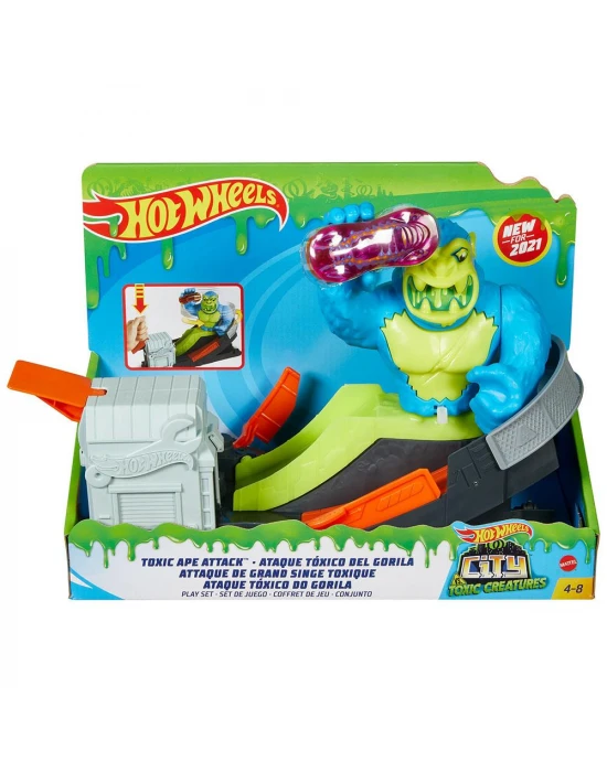 Hot Wheels Zehirli Goril Saldırısı