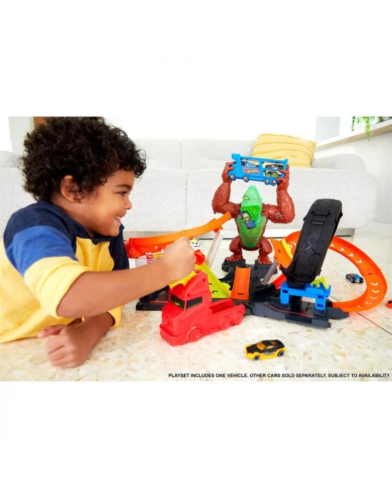 Hot Wheels Zehirli Goril Saldırısı Oyun Seti