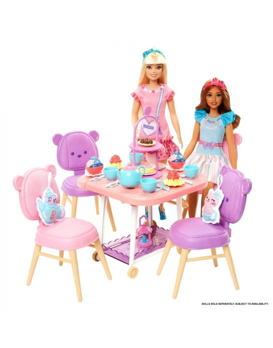 İlk Barbie Bebeğim - Çay Partisi Oyun Seti HMM65