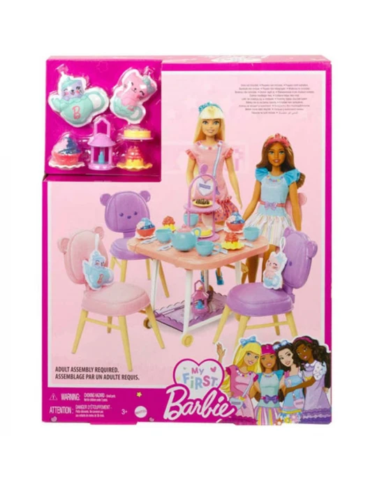 İlk Barbie Bebeğim - Çay Partisi Oyun Seti HMM65