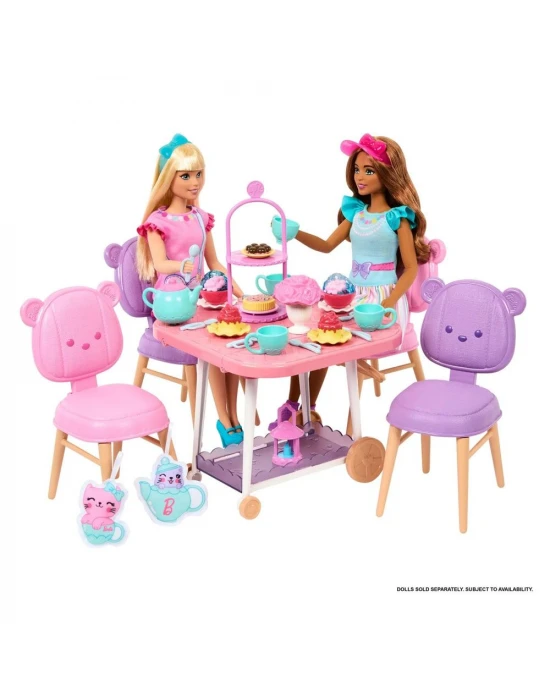 İlk Barbie Bebeğim - Çay Partisi Oyun Seti HMM65