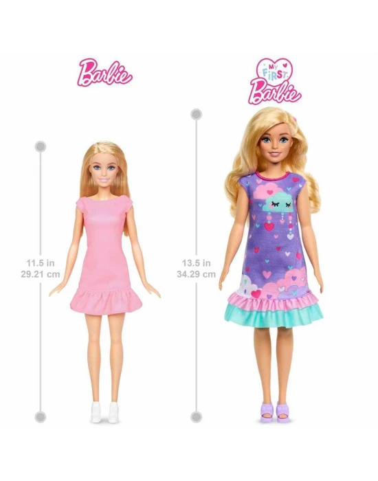 İlk Barbie Bebeğim - Delüks Bebek HMM66