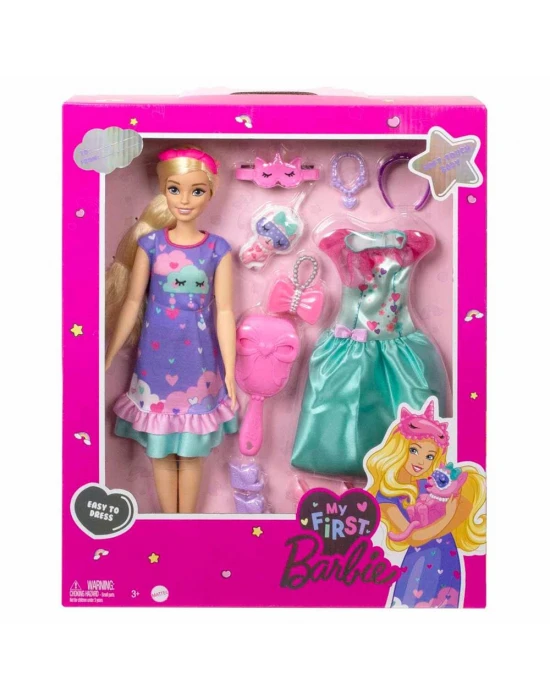 İlk Barbie Bebeğim - Delüks Bebek HMM66
