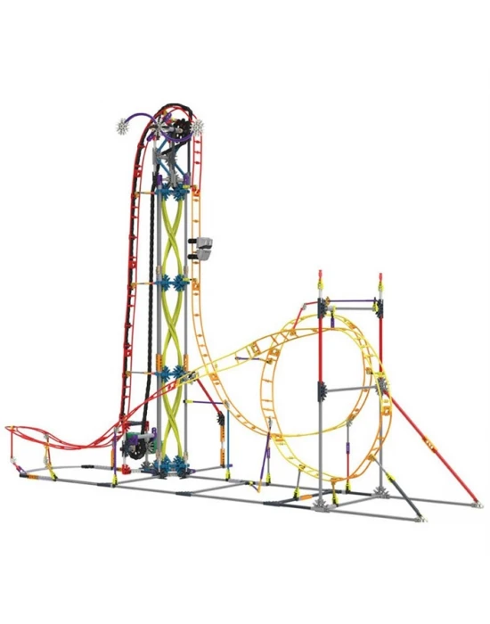 K’Nex Electric Inferno Roller Coaster Seti (Motorlu) Thrill Rides