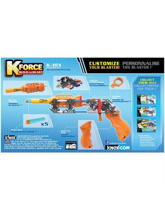 K’Nex K-Force K-10X Yapı Seti Knex 47516