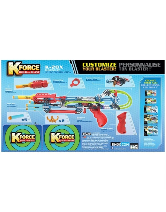 K’Nex K-Force K-20X Yapı Seti Knex 47524