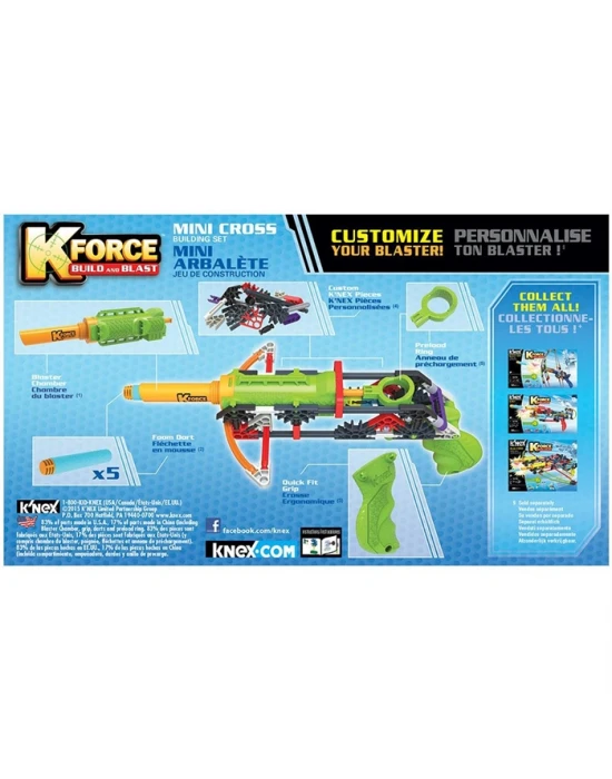 K’Nex K-Force Mini Cross Yapı Seti Knex 47517