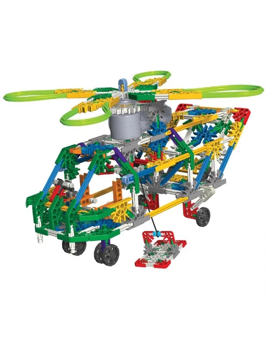 K’Nex Taşıyıcı Helikopter (Işıklı) Building Set Knex 11413