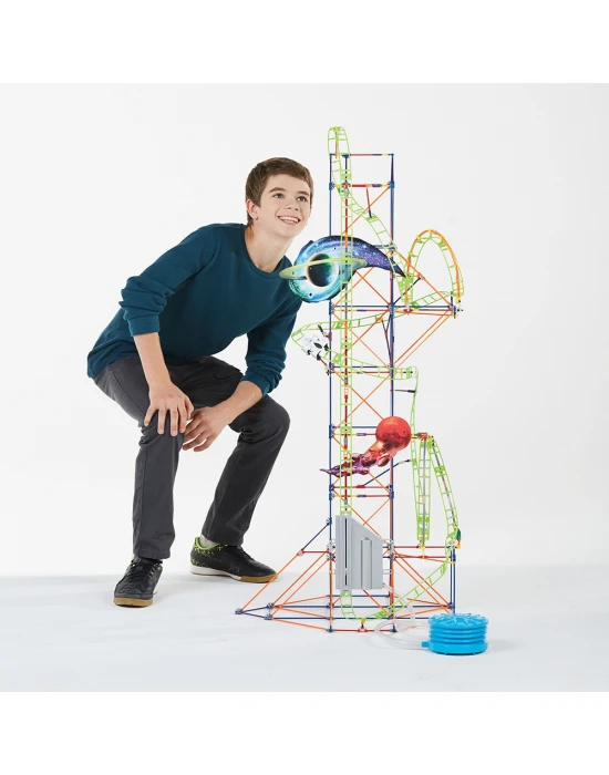 KNex Lunar Launch Roller Coaster Set 51425 (Motorlu)