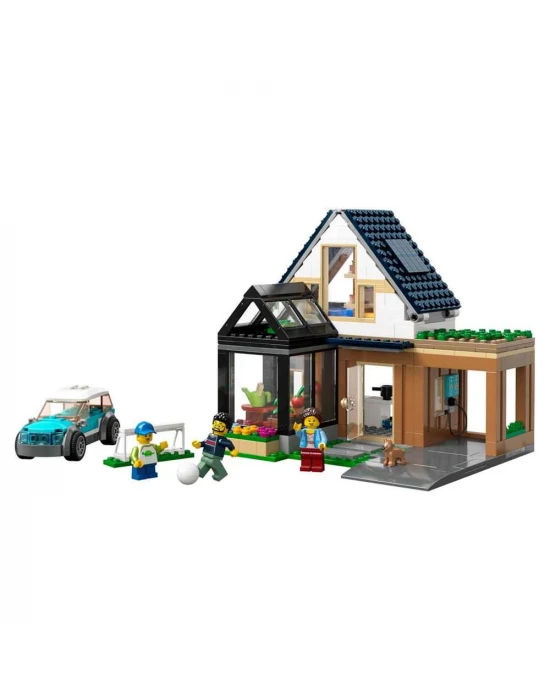 LEGO City Aile Evi ve Elektrikli Araba 60398