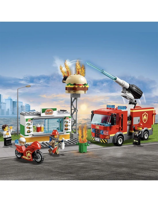 Lego City Hamburgerci Yangın Söndürme Operasyonu