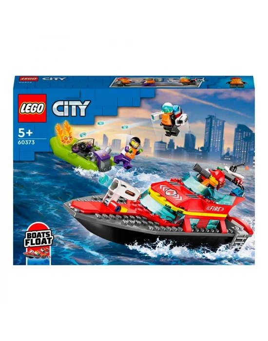LEGO City İtfaiye Kurtarma Teknesi 60373