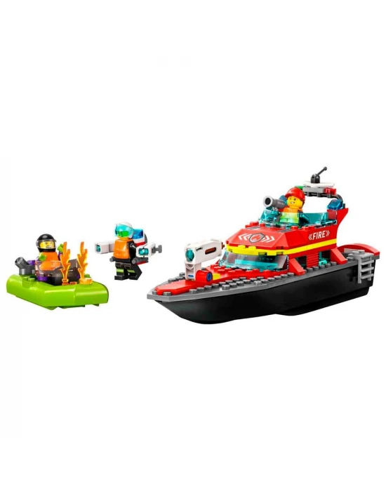 LEGO City İtfaiye Kurtarma Teknesi 60373