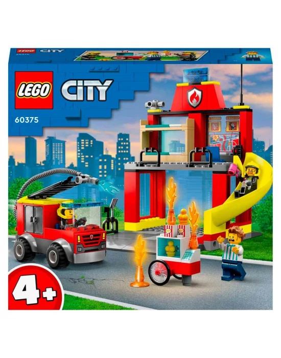 LEGO City İtfaiye Merkezi ve İtfaiye Kamyonu 60375