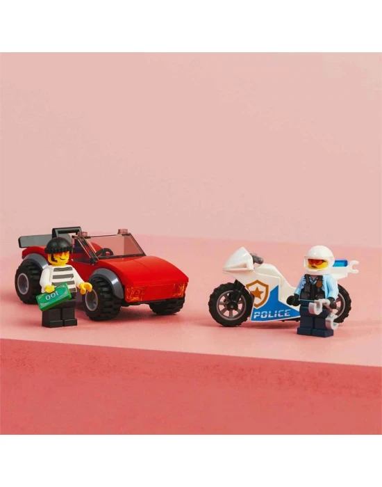 LEGO City Polis Motosikleti Araba Takibi 60392
