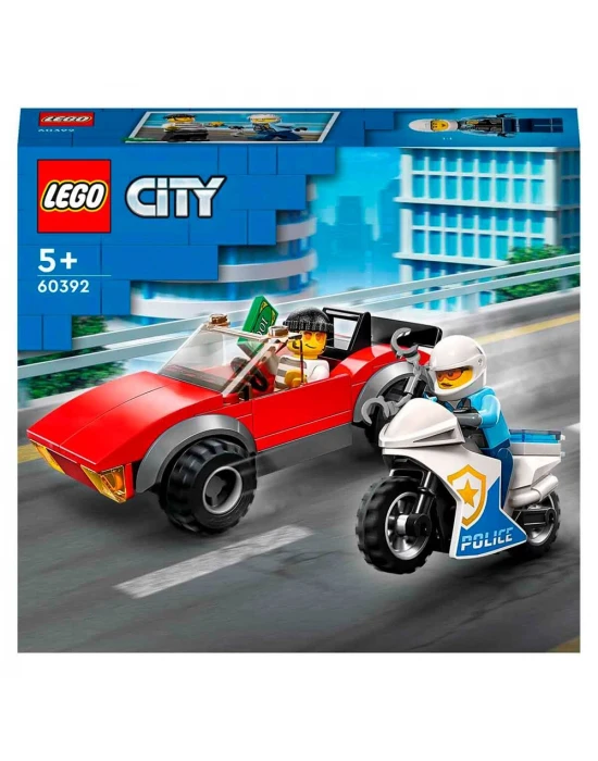 LEGO City Polis Motosikleti Araba Takibi 60392