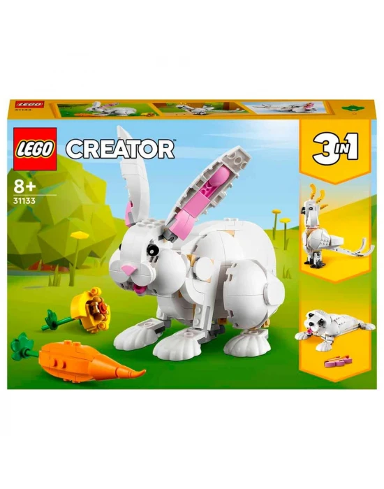 LEGO Creator 3’ü 1 Arada Beyaz Tavşan 31133