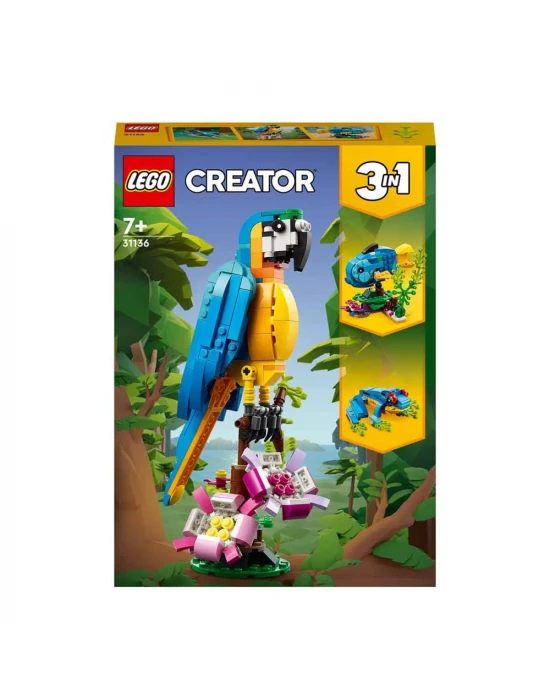LEGO Creator Egzotik Papağan 31136