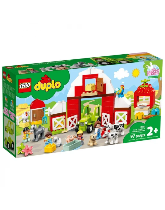 Lego Duplo Ahır, Traktör ve Çiftlik Hayvanı Bakımı