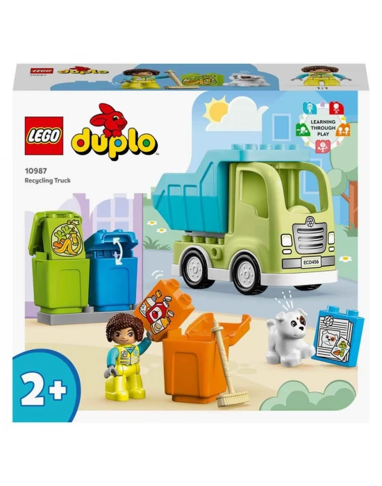 LEGO Duplo Kasabası Geri Dönüşüm Kamyonu 10987