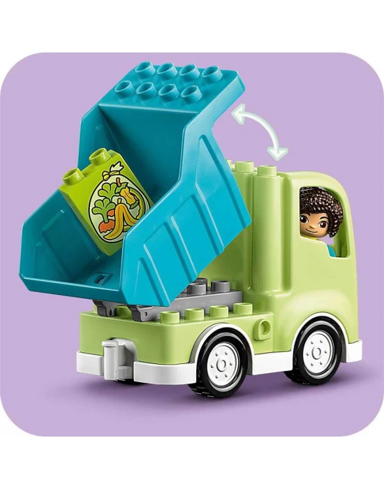 LEGO Duplo Kasabası Geri Dönüşüm Kamyonu 10987