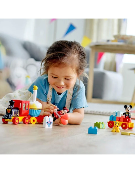 Lego Duplo Mickey ve Minnie Doğum Günü Treni