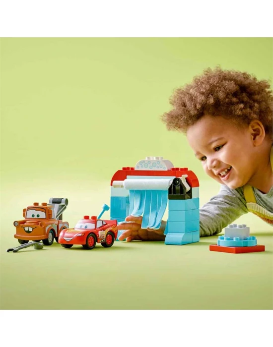 LEGO Duplo Şimşek McQueen ve Materin Oto Yıkama Eğlencesi 10996