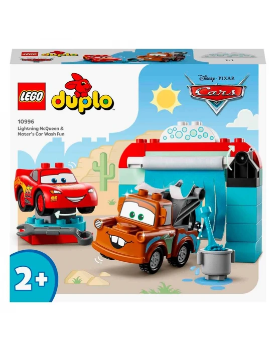 LEGO Duplo Şimşek McQueen ve Materin Oto Yıkama Eğlencesi 10996