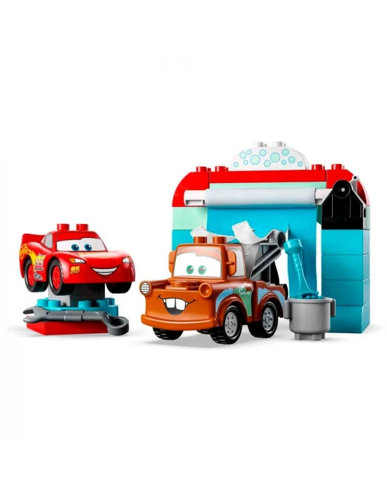 LEGO Duplo Şimşek McQueen ve Materin Oto Yıkama Eğlencesi 10996