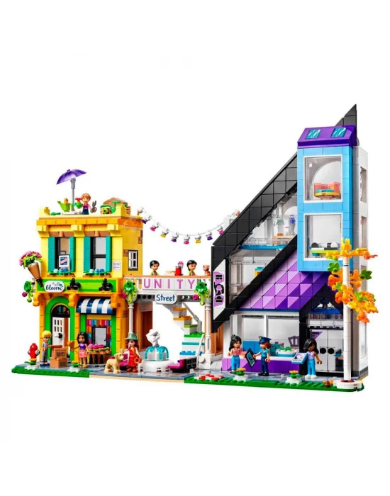 LEGO Friends Şehir Merkezi Çiçek ve Tasarım Dükkanları 41732