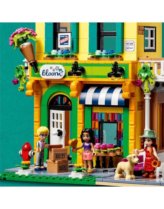 LEGO Friends Şehir Merkezi Çiçek ve Tasarım Dükkanları 41732