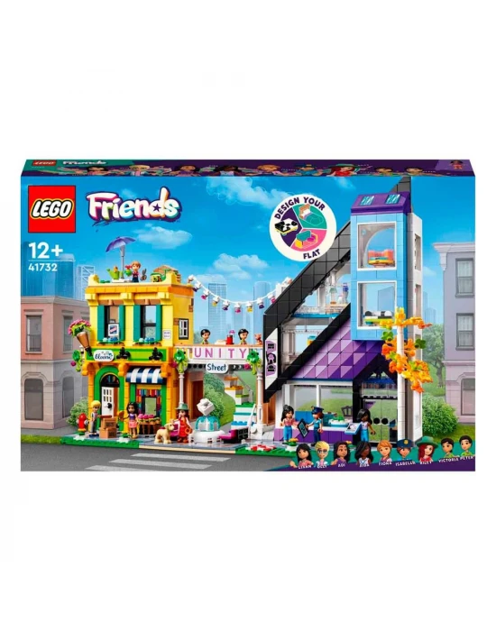 LEGO Friends Şehir Merkezi Çiçek ve Tasarım Dükkanları 41732