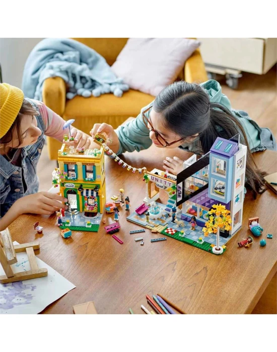 LEGO Friends Şehir Merkezi Çiçek ve Tasarım Dükkanları 41732