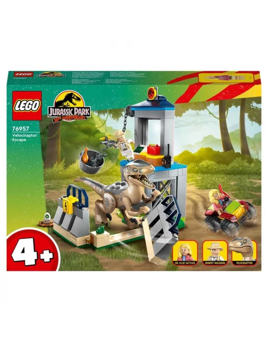 LEGO Jurassic Park Velociraptor Kaçışı 76957