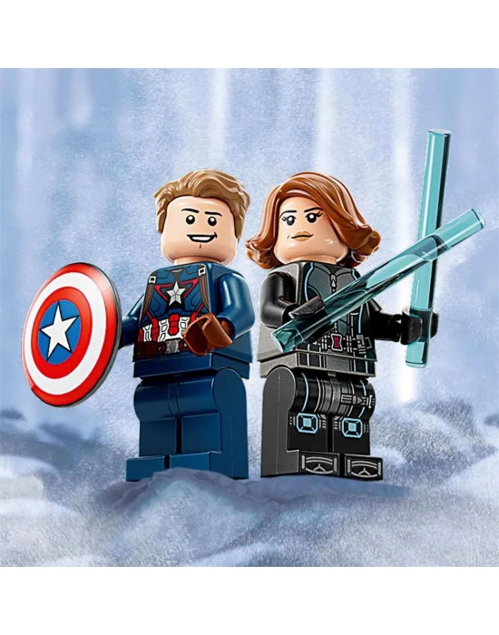 LEGO Marvel Black Widow ve Kaptan Amerika Motosikletleri 76260
