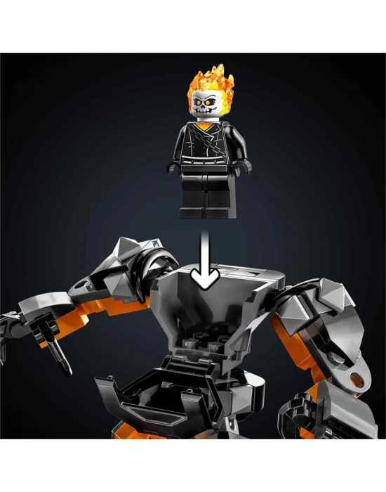 LEGO Marvel Ghost Rider Robotu ve Motosikleti 76245